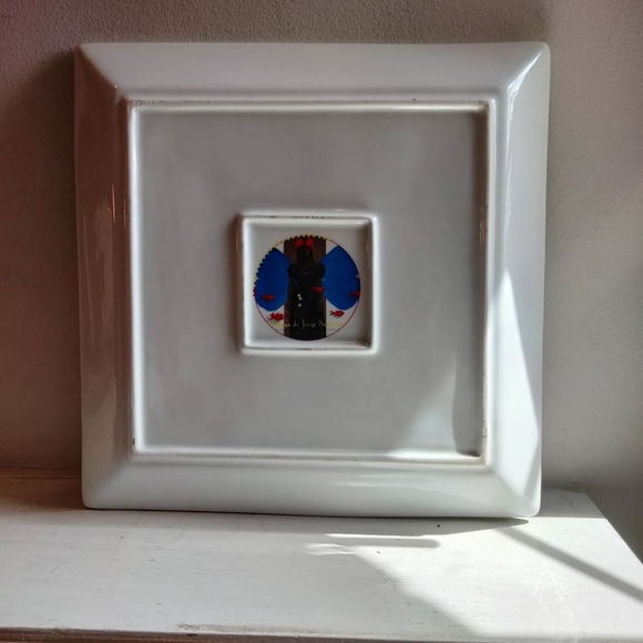 LAST ONE Jorge Severino Arte de Cafe 11" serving plate - Picture 3 of 10